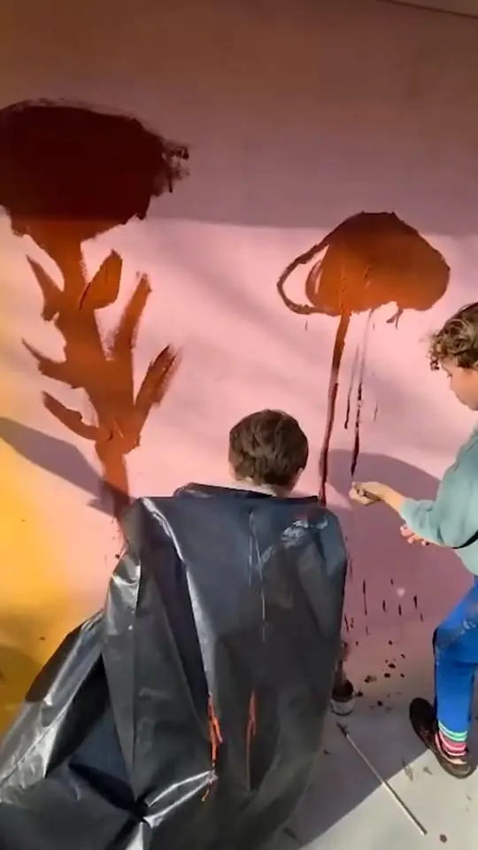 Vidéo de la fresque Villa Seren à Hossegor